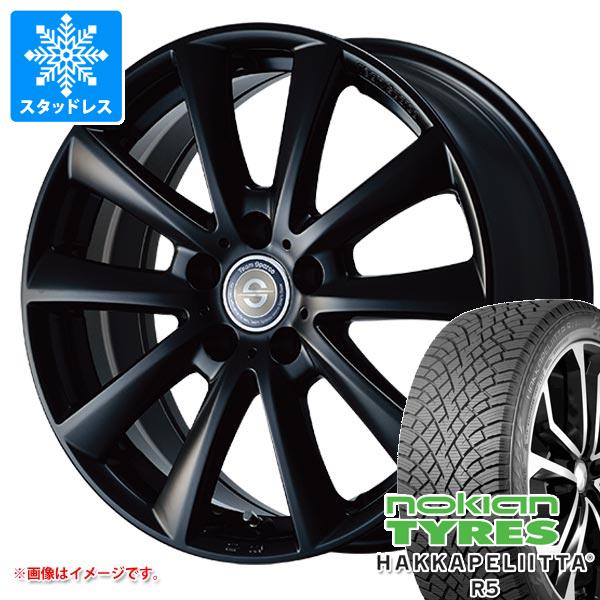 【タイヤ交換対象】アルファロメオ ジュリエッタ用 スタッドレス ノキアン ハッカペリッタ R5 225/45R17 94T XL チームスパルコ ヴァローザ タイヤホイール4本セット