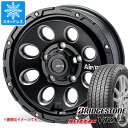 【タイヤ交換対象】5本セット スズキ ジムニーノマド JC74W用 スタッドレス ブリヂストン ブリザック VRX3 215/70R16 100Q エアージー マッシヴ タイヤホイール5本セット