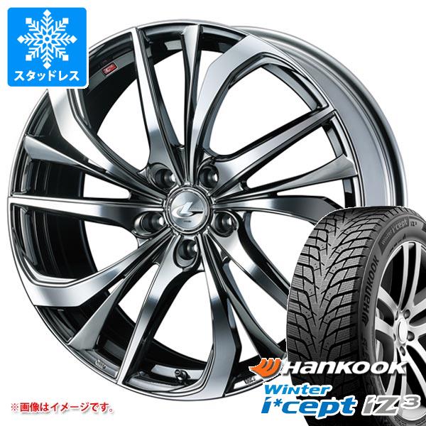 【タイヤ交換対象】ノート E13系用 スタッドレス ハンコック ウィンターアイセプト iZ3 W636 195/60R16 93H XL レオニス TE タイヤホイール4本セット