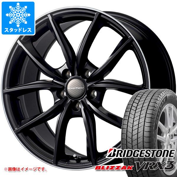 【タイヤ交換対象】マセラティ レヴァンテ MLE系用 スタッドレス ブリヂストン ブリザック VRX3 265/50R19 110Q XL ユーロテック MPライン タイヤホイール4本セット