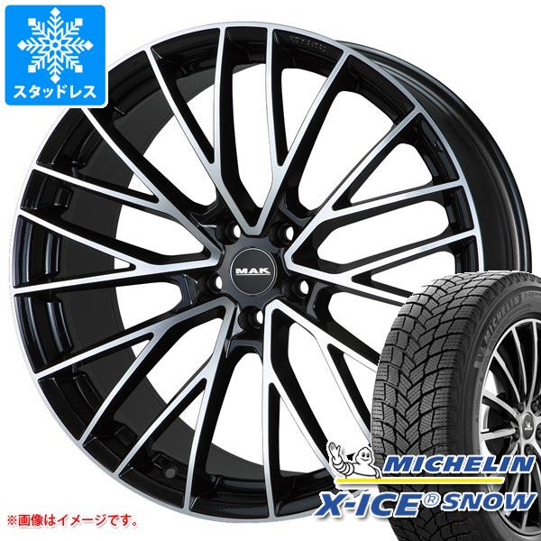 【タイヤ交換対象】ベントレー ベンティガ用 スタッドレス ミシュラン エックスアイススノー SUV 285/40R22 110H XL MAK スぺシャーレ タイヤホイール4本セット