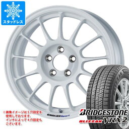 【タイヤ交換対象】スタッドレスタイヤ ブリヂストン ブリザック VRX2 215/65R16 98Q ＆ エンケイ スポーツ RC-T5 7.0-16 タイヤホイール4本セット215/65-16 BRIDGESTONE BLIZZAK VRX2