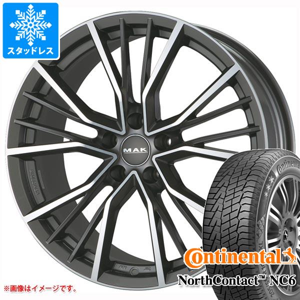 【タイヤ交換対象】アウディ Q5 8R系用 スタッドレス コンチネンタル ノースコンタクト NC6 235/65R17 108T XL MAK ユニオン タイヤホイール4本セット