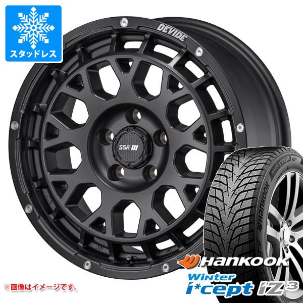 【タイヤ交換対象】CX-8 KG系用 スタッドレス ハンコック ウィンターアイセプト iZ3 X for SUV W636A 225/65R17 106T XL SSR ディバイド G:M タイヤホイール4本セット