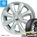 【タイヤ交換対象】ハスラー用 スタッドレス グッドイヤー アイスナビ8 165/60R15 77Q ララパーム KC-8 タイヤホイール4本セット