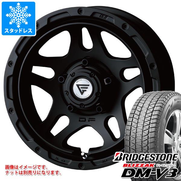 【タイヤ交換対象】5本セット ジムニーシエラ JB74W用 2025年製 スタッドレス ブリヂストン ブリザック DM-V3 215/70R16 100Q デルタフォース オーバーランダー タイヤホイール5本セット