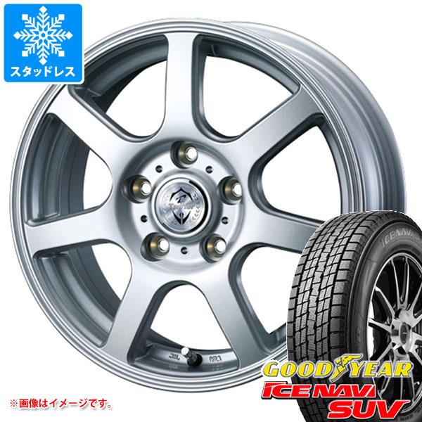 【タイヤ交換対象】ホンダ Z PA1用 スタッドレス グッドイヤー アイスナビ SUV 175/80R15 90Q トレファー ZR タイヤホイール4本セット