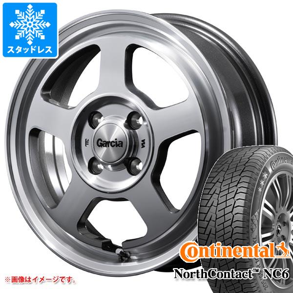 【タイヤ交換対象】アトレーワゴン S300系用 スタッドレス コンチネンタル ノースコンタクト NC6 165/65R14 79T ガルシア シカゴ5 タイヤホイール4本セット