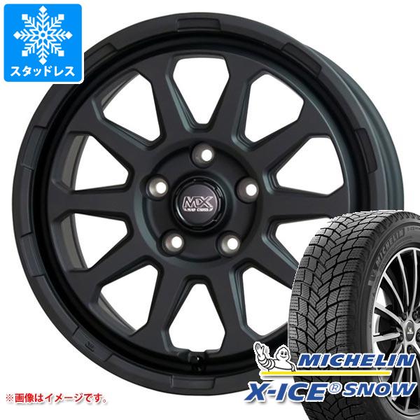 【タイヤ交換対象】アウトランダー GF/GG系用 スタッドレス ミシュラン エックスアイススノー SUV 225/65R17 106T XL マッドクロスレンジャー タイヤホイール4本セット