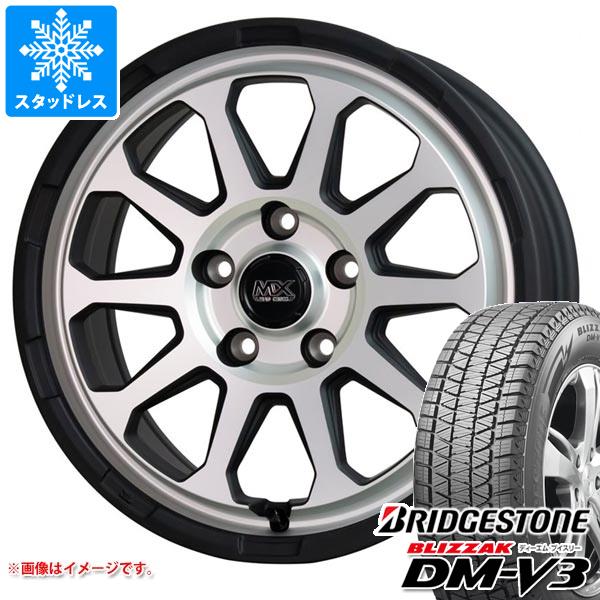 【タイヤ交換対象】アウトランダー GF/GG系用 スタッドレス ブリヂストン ブリザック DM-V3 235/65R17 108Q XL マッドクロスレンジャー タイヤホイール4本セット