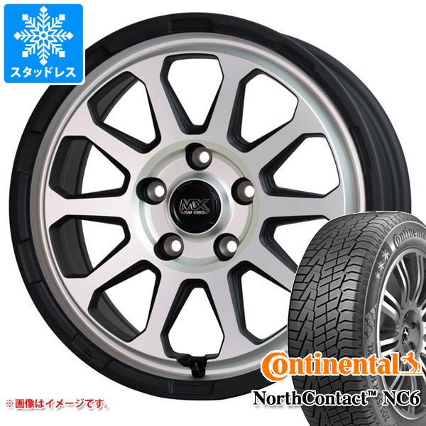 【タイヤ交換対象】T32エクストレイル用 スタッドレス コンチネンタル ノースコンタクト NC6 235/65R17 108T XL マッドクロスレンジャー タイヤホイール4本セット