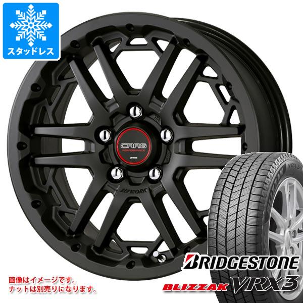 【タイヤ交換対象】T32エクストレイル用 スタッドレス ブリヂストン ブリザック VRX3 225/70R16 103Q ワーク クラッグ T-グラビック3 タイヤホイール4本セット