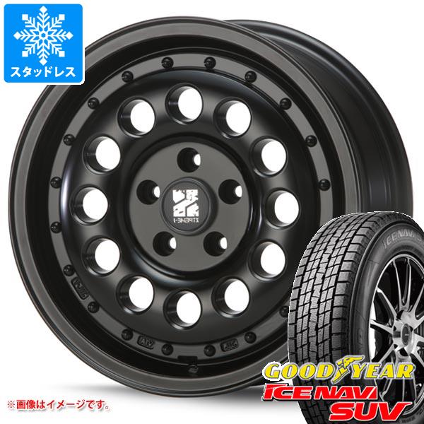 【タイヤ交換対象】T32エクストレイル用 スタッドレス グッドイヤー アイスナビ SUV 235/70R16 106Q MLJ エクストリームJ ラギッド タイヤホイール4本セット