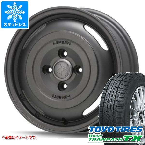 【タイヤ交換対象】ハイゼットトラック S500系用 スタッドレス トーヨー ウィンタートランパス TX 165/65R14 79Q MLJ エクストリームJ ジャーニー タイヤホイール4本セット