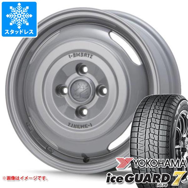 【タイヤ交換対象】アトレーワゴン S300系用 スタッドレス ヨコハマ アイスガードセブン iG70 165/65R14 79Q MLJ エクストリームJ ジャーニー タイヤホイール4本セット