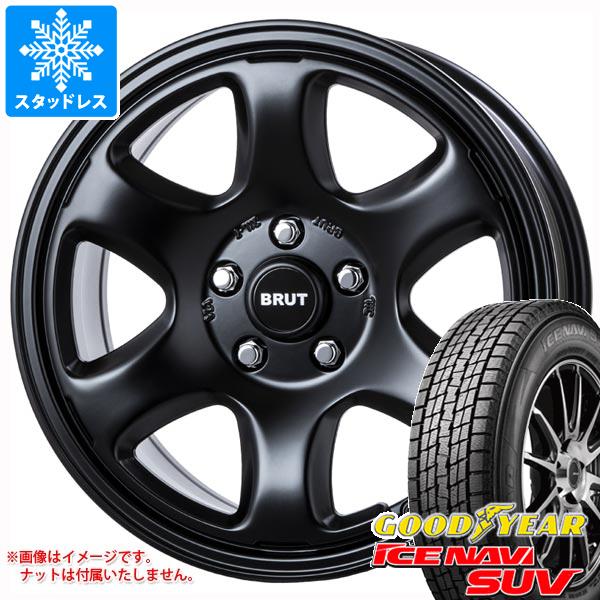 【タイヤ交換対象】5本セット ジープ ラングラー JK/JL系用 スタッドレス グッドイヤー アイスナビ SUV 265/70R17 115Q ブルート BR-44 タイヤホイール5本セット