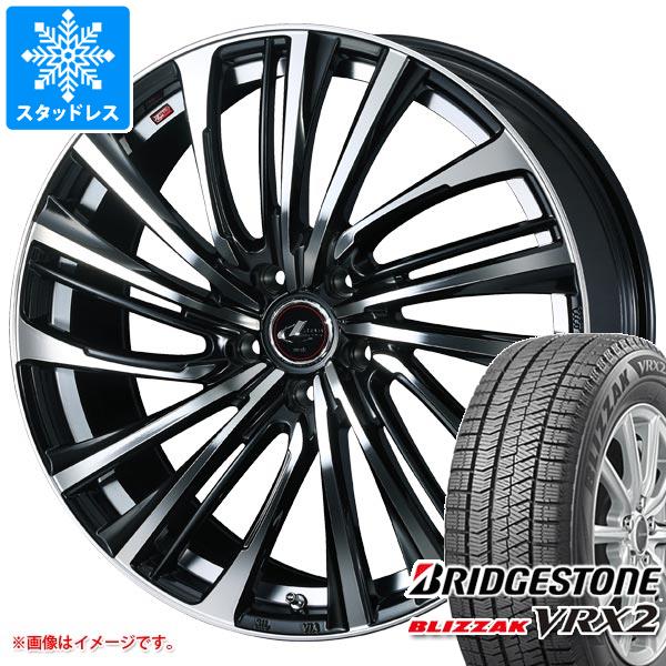 【タイヤ交換対象】ノート E13系用 スタッドレス ブリヂストン ブリザック VRX2 185/60R16 86Q レオニス FS タイヤホイール4本セット