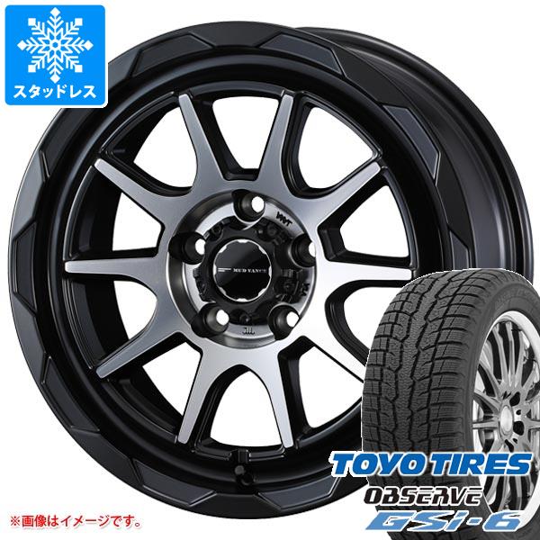 【タイヤ交換対象】ランドクルーザー プラド 150系用 スタッドレス トーヨー オブザーブ GSi-6 265/65R18 116Q XL マッドヴァンス06 タイヤホイール4本セット