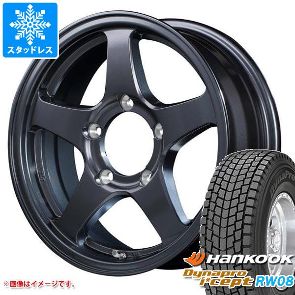 【タイヤ交換対象】ジムニー用 スタッドレス ハンコック ダイナプロアイセプト RW08 175/80R16 91Q オフパフォーマー RT-5Nプラス2 タイヤホイール4本セット