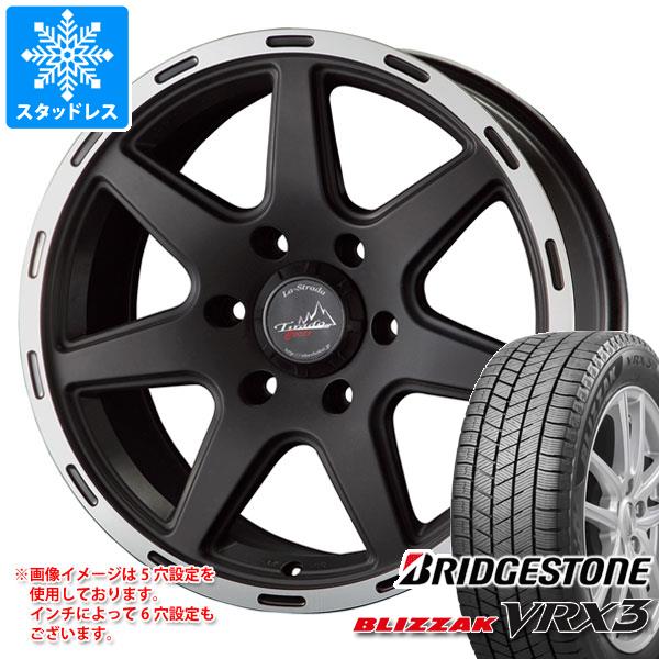 【タイヤ交換対象】スタッドレスタイヤ ブリヂストン ブリザック VRX3 155/65R14 75Q ＆ ラ・ストラーダ ティラード クロス 4.5-14 タイヤホイール4本セット155/65-14 BRIDGESTONE BLIZZAK VRX3