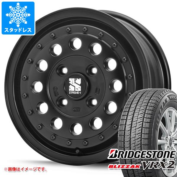 【タイヤ交換対象】ハスラー用 スタッドレス ブリヂストン ブリザック VRX2 165/65R14 79Q MLJ エクストリームJ ラギッド タイヤホイール4本セット