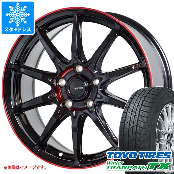 【タイヤ交換対象】スタッドレスタイヤ トーヨー ウィンタートランパス TX 235/65R18 106Q ＆ ジースピード P-05R 8.0-18 タイヤホイール4本セット235/65-18 TOYO Winter TRANPATH TX
