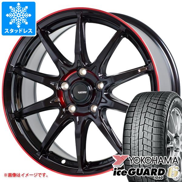 【タイヤ交換対象】スタッドレスタイヤ ヨコハマ アイスガードシックス iG60 205/60R16 96Q XL ＆ ジースピード P-05R 6.5-16 タイヤホイール4本セット205/60-16 YOKOHAMA iceGUARD 6 iG60