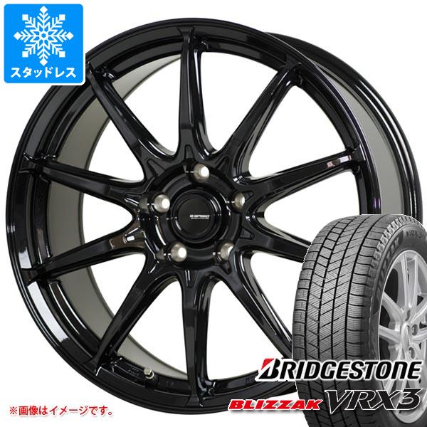 【タイヤ交換対象】スタッドレスタイヤ ブリヂストン ブリザック VRX3 155/70R12 73Q ＆ ジースピード G-05 3.5-12 タイヤホイール4本セット155/70-12 BRIDGESTONE BLIZZAK VRX3