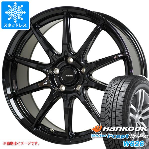 【タイヤ交換対象】スタッドレスタイヤ ハンコック ウィンターアイセプト IZ2エース W626 145/80R13 75Q ＆ ジースピード G-05 4.0-13 タイヤホイール4本セット145/80-13 HANKOOK Winter i cept IZ2A W626