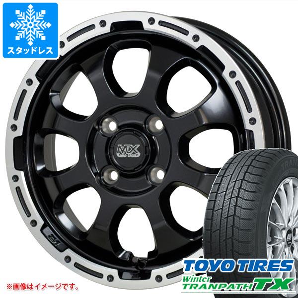 【タイヤ交換対象】アトレーワゴン S300系用 スタッドレス トーヨー ウィンタートランパス TX 165/65R14 79Q マッドクロスグレイス タイヤホイール4本セット