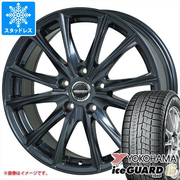 【タイヤ交換対象】スタッドレスタイヤ ヨコハマ アイスガードシックス iG60 185/65R15 88Q ＆ ヴァーレン W05 タイヤホイール4本セット185/65-15 YOKOHAMA iceGUARD 6 iG60