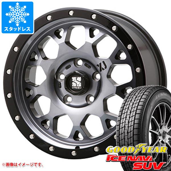 【タイヤ交換対象】FJクルーザー 10系用 スタッドレス グッドイヤー アイスナビ SUV 265/70R17 115Q MLJ エクストリームJ XJ04 タイヤホイール4本セット