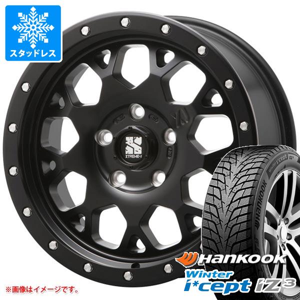 【タイヤ交換対象】ジープ レネゲード BU/BV系用 スタッドレス ハンコック ウィンターアイセプト iZ3 W636 215/65R16 102T XL MLJ エクストリームJ XJ04 タイヤホイール4本セット