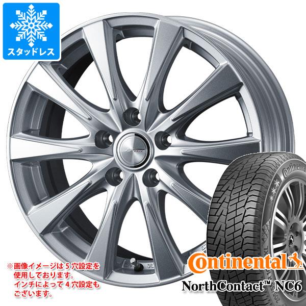 【タイヤ交換対象】スタッドレスタイヤ コンチネンタル ノースコンタクト NC6 245/45R18 100T XL ＆ ジョーカー スピリッツ 8.0-18 タイヤホイール4本セット245/45-18 CONTINENTAL NorthContact NC6