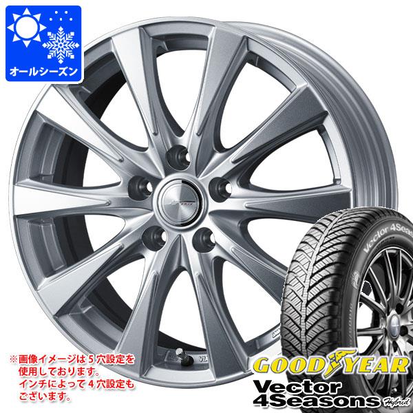 オールシーズン 205/60R16 92H グッドイヤー ベクター 4シーズンズ ハイブリッド ジョーカー スピリッツ 6.5-16 タイヤホイール4本セット