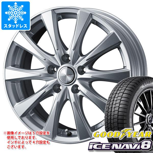 【タイヤ交換対象】スタッドレスタイヤ グッドイヤー アイスナビ8 235/45R18 94Q ＆ ジョーカー スピリッツ 8.0-18 タイヤホイール4本セット235/45-18 GOODYEAR ICE NAVI 8