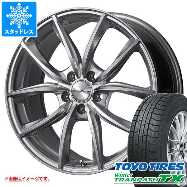 シトロエン グランドC4ピカソ B78系用 スタッドレス トーヨー ウィンタートランパス TX 205/55R17 91Q ユーロテック VPライン タイヤホイール4本セット