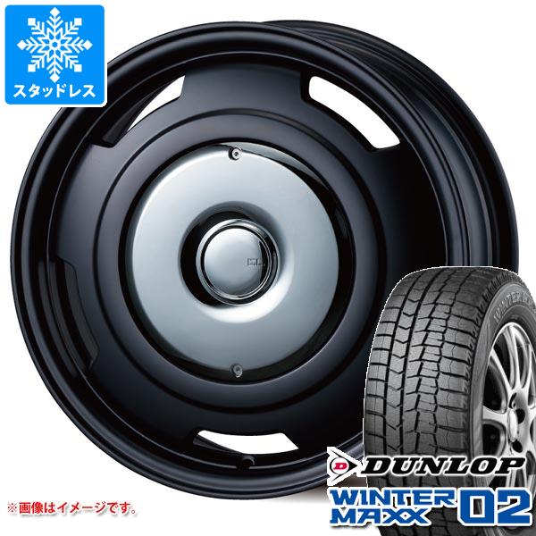【タイヤ交換対象】MINI ミニ F55/F56用 スタッドレス ダンロップ ウインターマックス02 WM02 175/65R15 84Q コレクティブライン ビター タイヤホイール4本セット