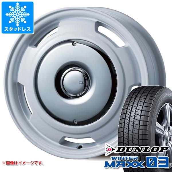 【タイヤ交換対象】フィアット ドブロ K9系用 スタッドレス ダンロップ ウインターマックス03 WM03 205/60R16 96Q XL コレクティブライン ラテ タイヤホイール4本セット