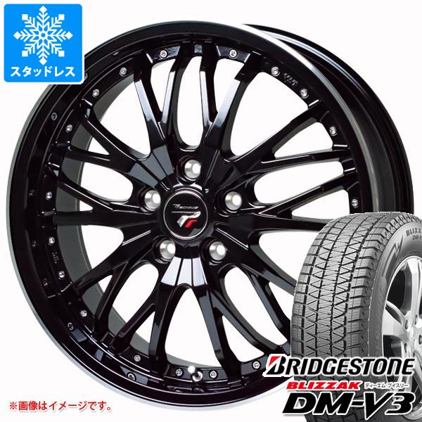 【タイヤ交換対象】2023年製 スタッドレスタイヤ ブリヂストン ブリザック DM-V3 225/65R17 102Q ＆ プレシャス HM-3 7.0-17 タイヤホイール4本セット225/65-17 BRIDGESTONE BLIZZAK DM-V3