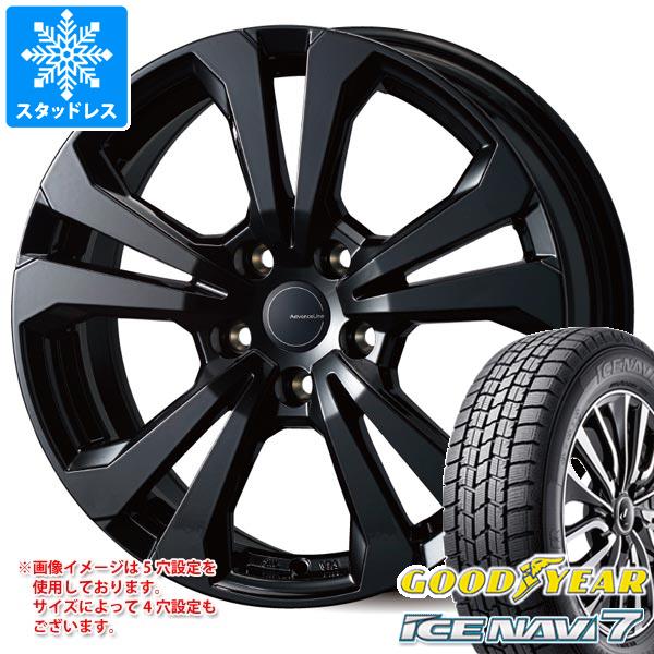 【タイヤ交換対象】MINI クラブマン F54用 スタッドレス グッドイヤー アイスナビ7 205/55R16 91Q アドバンスライン SV-1 タイヤホイール4本セット