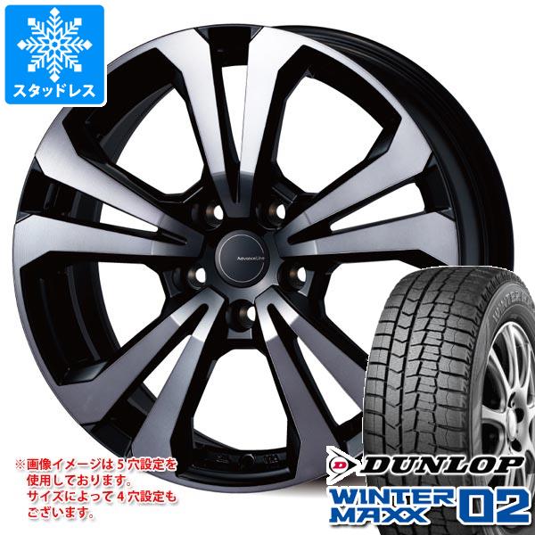 【タイヤ交換対象】MINI カントリーマン U25用 スタッドレス ダンロップ ウインターマックス02 WM02 225/60R17 99Q アドバンスライン SV-1 タイヤホイール4本セット