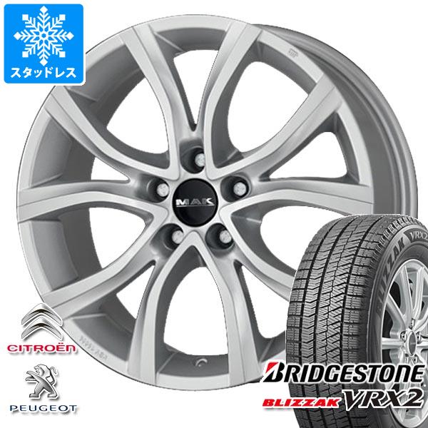 【タイヤ交換対象】シトロエン C3 B6系用 スタッドレス ブリヂストン ブリザック VRX2 195/65R15 91Q MAK アンチバス タイヤホイール4本セット