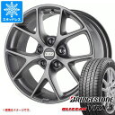 【タイヤ交換対象】メルセデスベンツ X204 GLKクラス用 スタッドレス ブリヂストン ブリザック VRX3 235/55R18 100Q BBS SR タイヤホイール4本セット