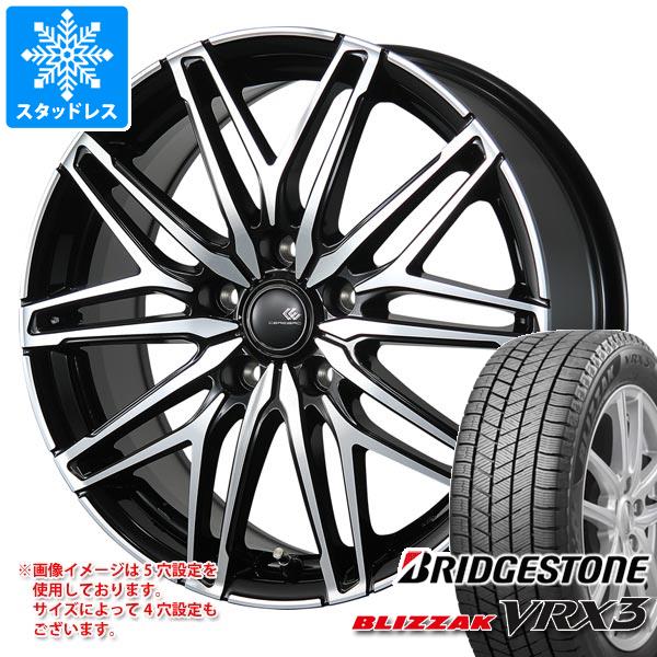 【タイヤ交換対象】スタッドレスタイヤ ブリヂストン ブリザック VRX3 185/70R14 88Q ＆ セレブロ WA45 5.5-14 タイヤホイール4本セット185/70-14 BRIDGESTONE BLIZZAK VRX3