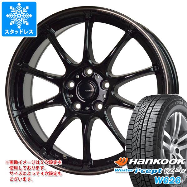 【タイヤ交換対象】2025年製 スタッドレスタイヤ ハンコック ウィンターアイセプト IZ2エース W626 175/60R16 82T ＆ ジースピード P-07 6.0-16 タイヤホイール4本セット175/60-16 HANKOOK Winter i cept IZ2A W626