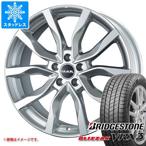 【タイヤ交換対象】ボルボ XC40 XB系用 スタッドレス ブリヂストン ブリザック VRX3 235/60R17 102Q MAK ハイランズ タイヤホイール4本セット