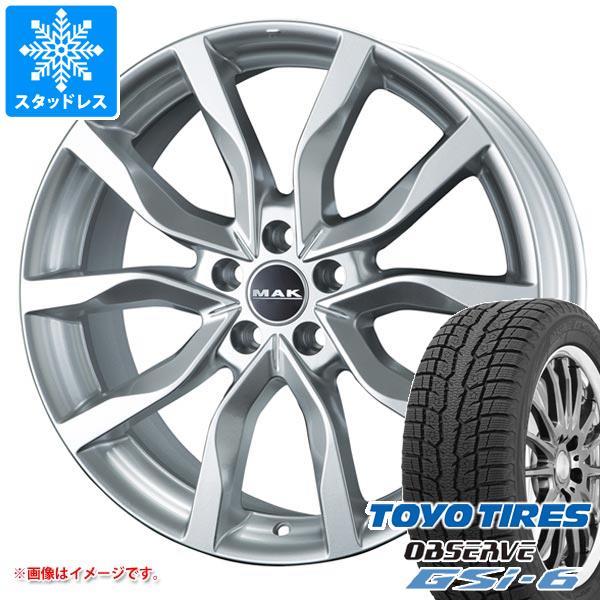 【タイヤ交換対象】ランドローバー フリーランダー2 LF系用 スタッドレス トーヨー オブザーブ GSi-6 235/65R17 108Q XL MAK ハイランズ タイヤホイール4本セット