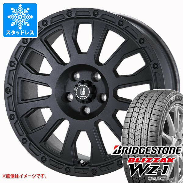 【タイヤ交換対象】スタッドレスタイヤ ブリヂストン ブリザック WZ-1 155/65R14 75Q ＆ ラ・ストラーダ アヴェンチュラ 4.5-14 タイヤホイール4本セット155/65-14 BRIDGESTONE BLIZZAK WZ-1