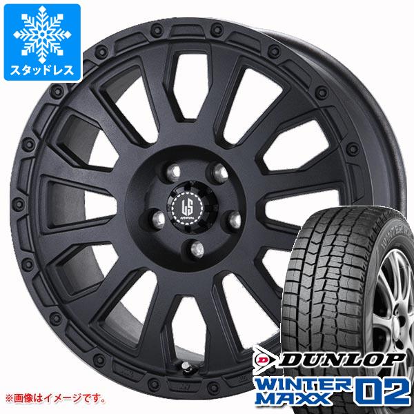 【タイヤ交換対象】スタッドレスタイヤ ダンロップ ウインターマックス02 WM02 165/55R14 72Q ＆ ラ・ストラーダ アヴェンチュラ 4.5-14 タイヤホイール4本セット165/55-14 DUNLOP WINTER MAXX 02 WM02